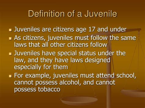 juvenile meaning